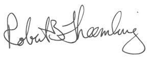 Robert Theemling signature