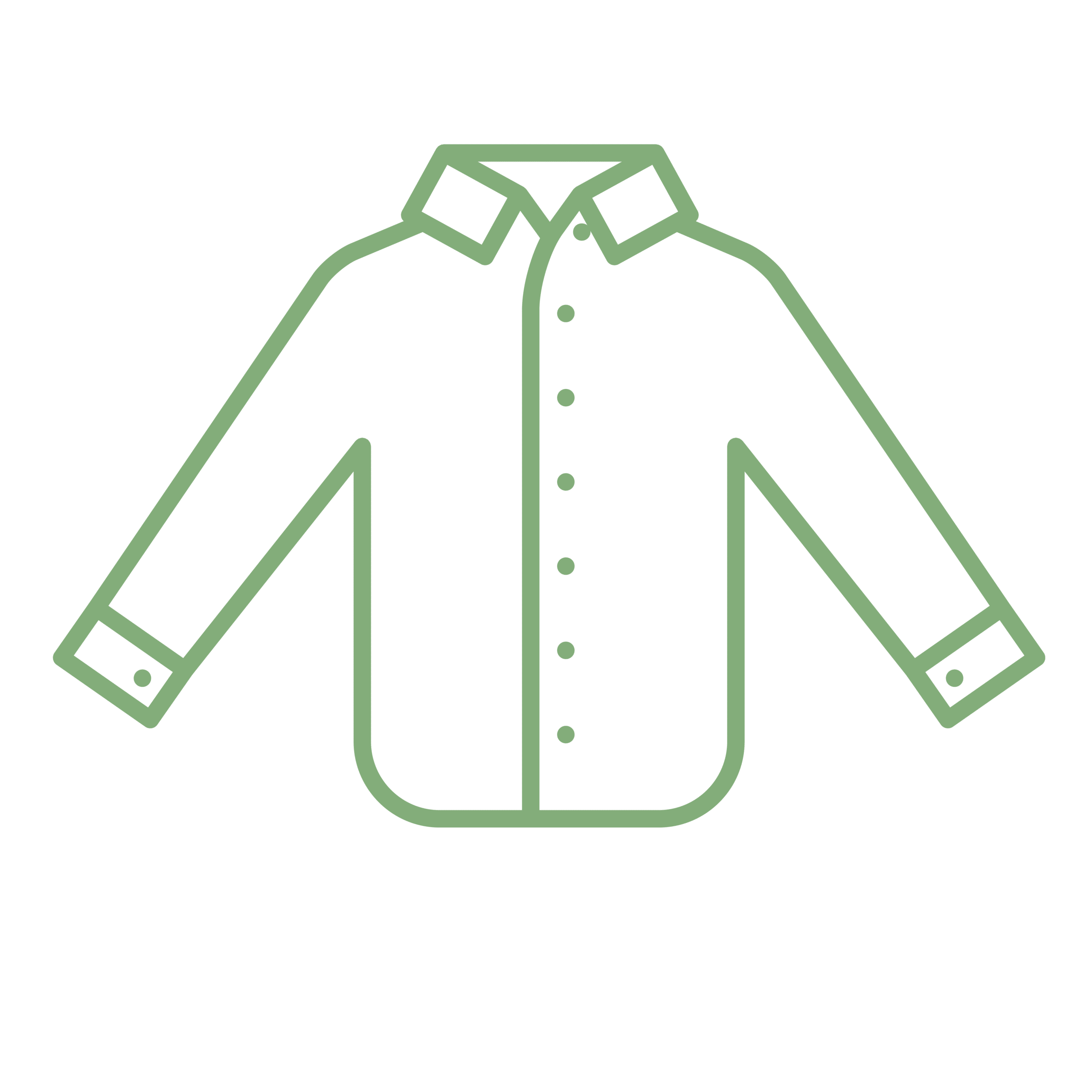 Collared shirt icon