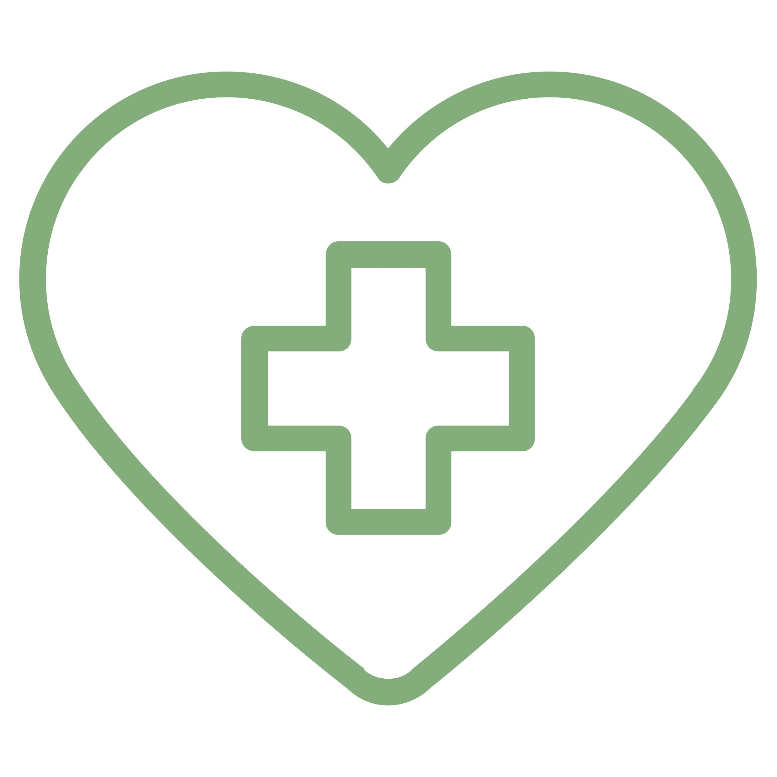 Health heart icon